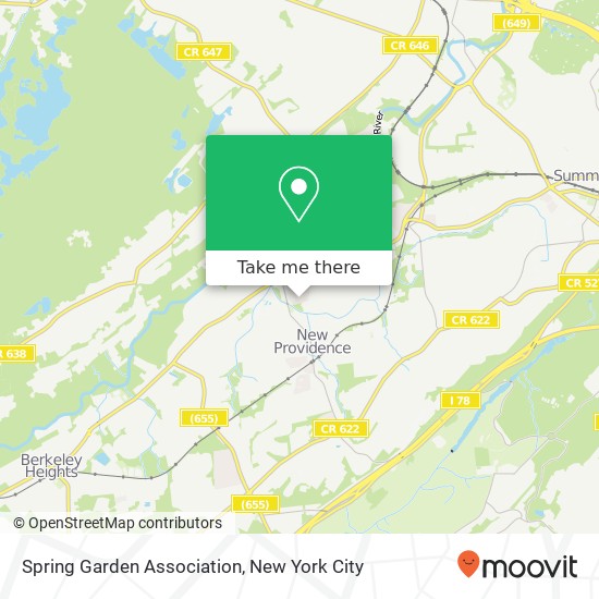 Spring Garden Association map