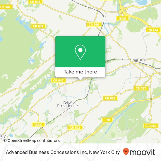 Mapa de Advanced Business Concessions Inc