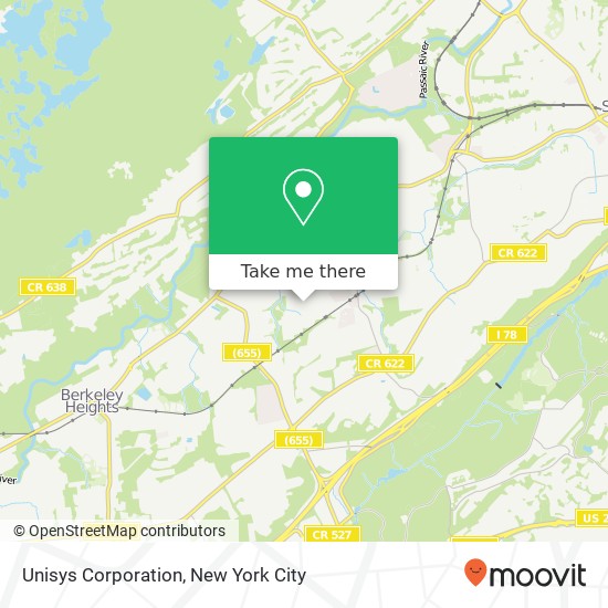 Unisys Corporation map