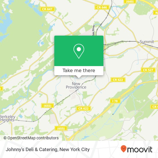 Johnny's Deli & Catering map