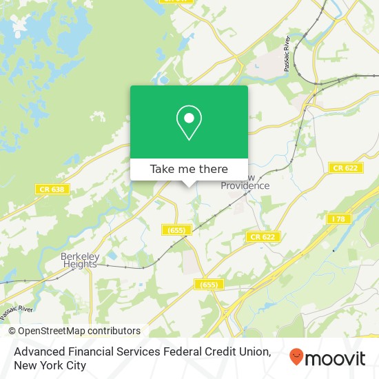 Advanced Financial Services Federal Credit Union map