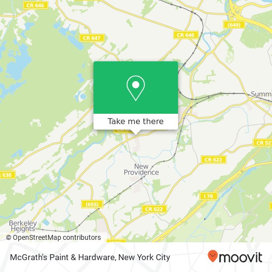 McGrath's Paint & Hardware map