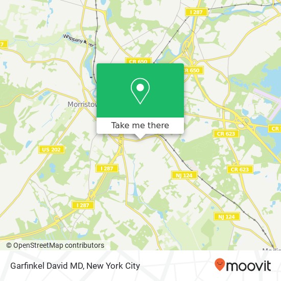 Garfinkel David MD map