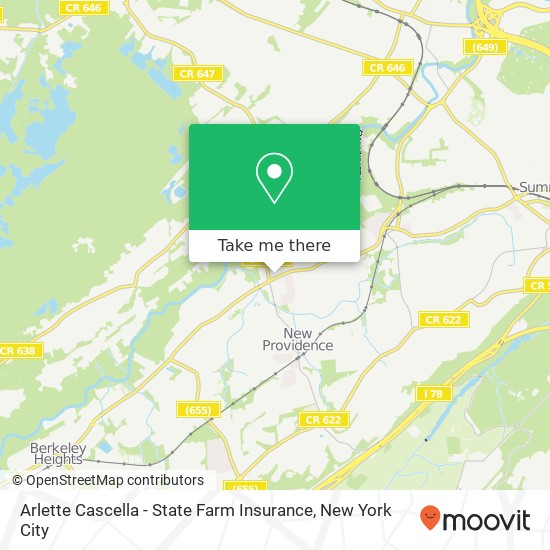 Arlette Cascella - State Farm Insurance map