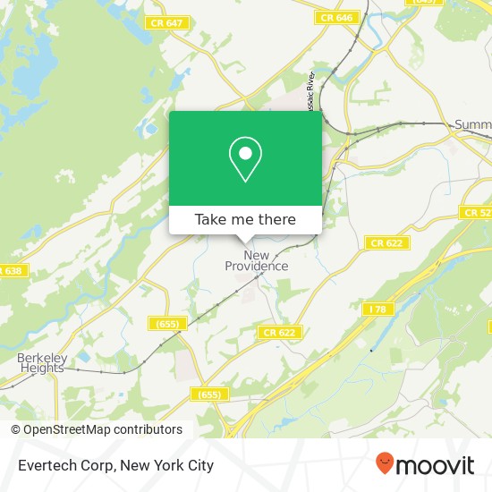 Evertech Corp map