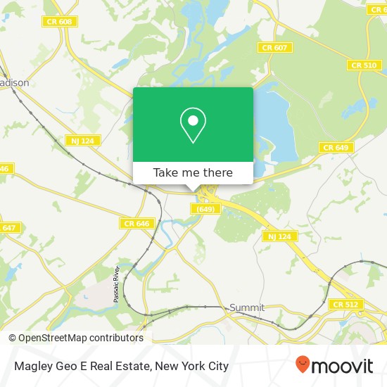 Magley Geo E Real Estate map