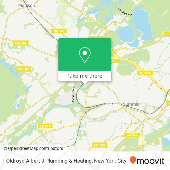 Oldroyd Albert J Plumbing & Heating map