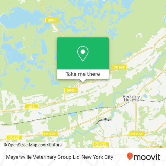 Meyersville Veterinary Group Llc map