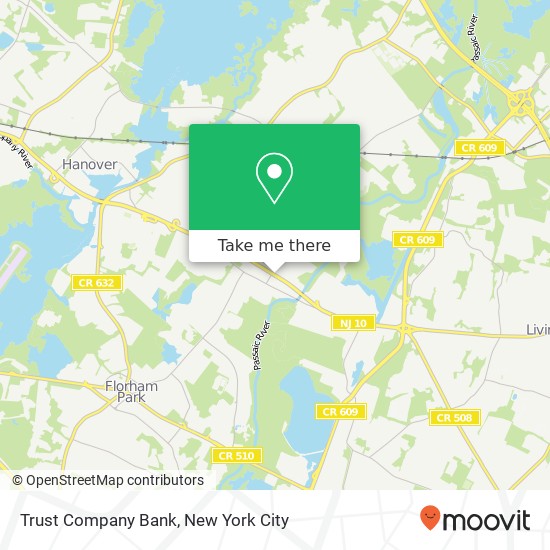 Mapa de Trust Company Bank