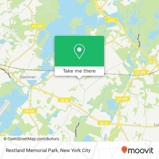 Mapa de Restland Memorial Park