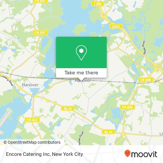 Encore Catering Inc map