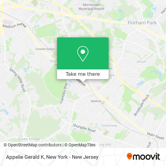 Appelie Gerald K map