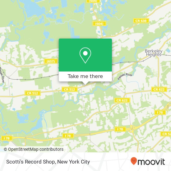 Scotti's Record Shop map