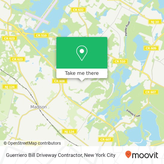 Guerriero Bill Driveway Contractor map