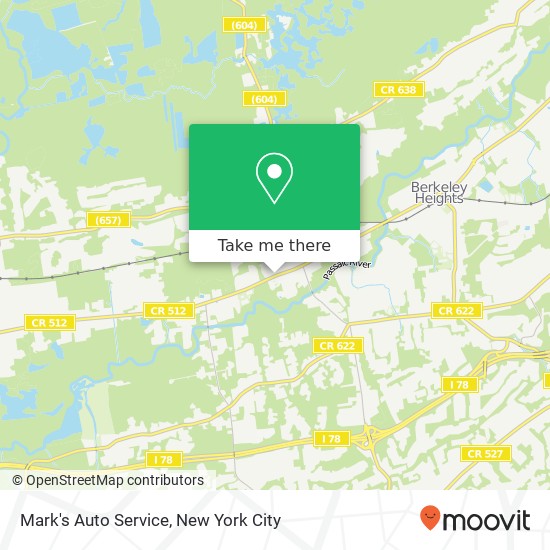 Mark's Auto Service map