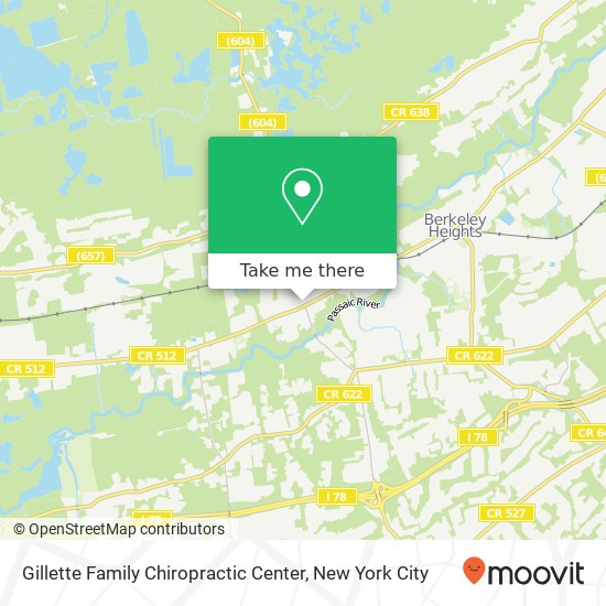 Gillette Family Chiropractic Center map