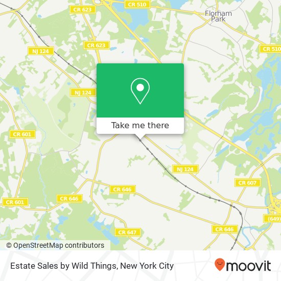 Mapa de Estate Sales by Wild Things