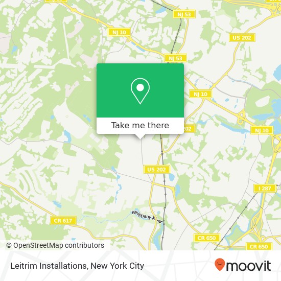 Leitrim Installations map