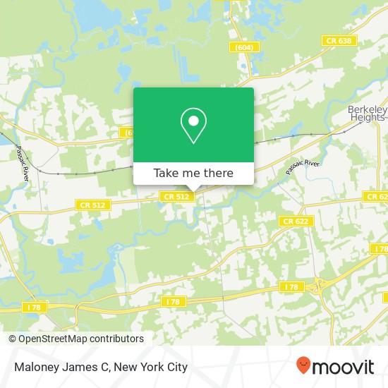 Maloney James C map