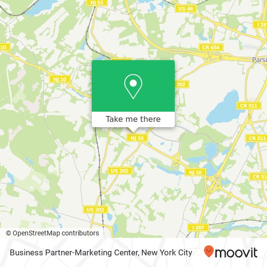 Mapa de Business Partner-Marketing Center