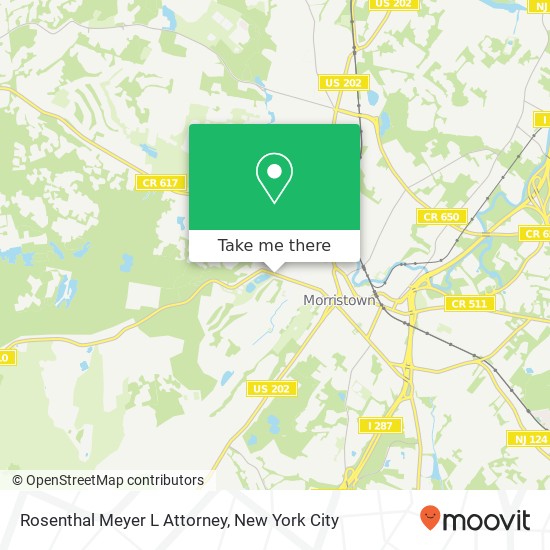 Rosenthal Meyer L Attorney map