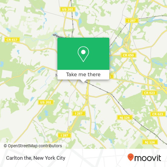 Mapa de Carlton the