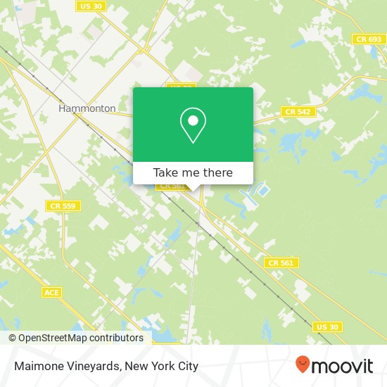 Maimone Vineyards map