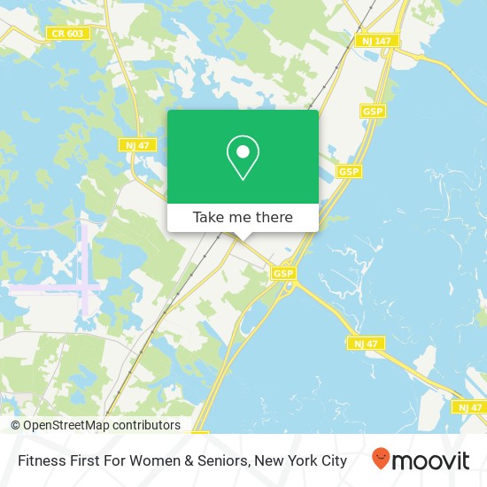 Fitness First For Women & Seniors map