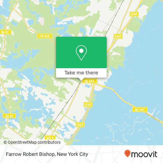 Mapa de Farrow Robert Bishop