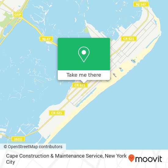 Cape Construction & Maintenance Service map