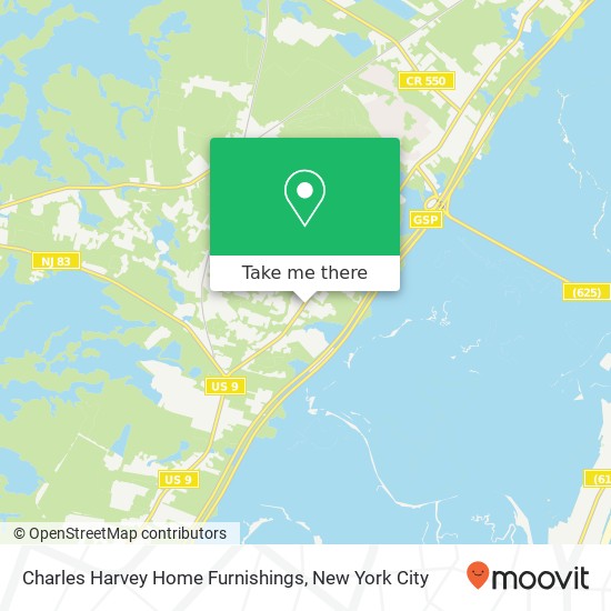 Charles Harvey Home Furnishings map