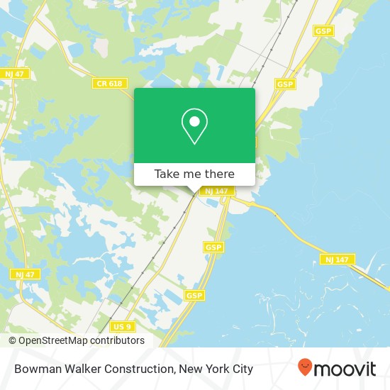 Bowman Walker Construction map