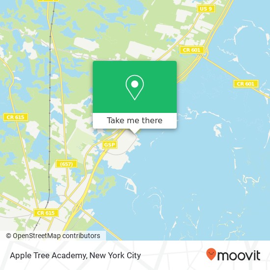 Mapa de Apple Tree Academy