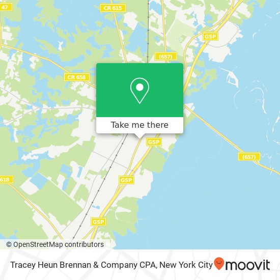 Tracey Heun Brennan & Company CPA map