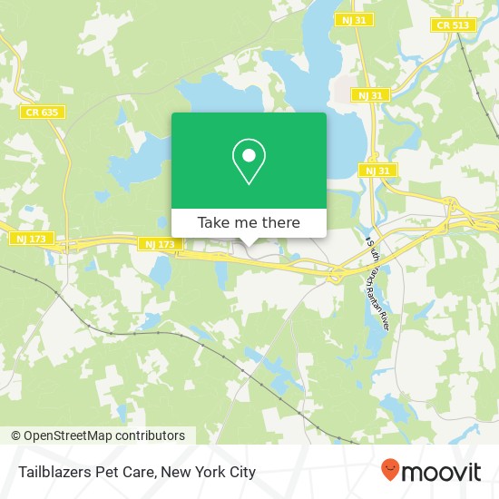 Tailblazers Pet Care map