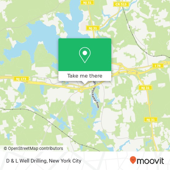 D & L Well Drilling map