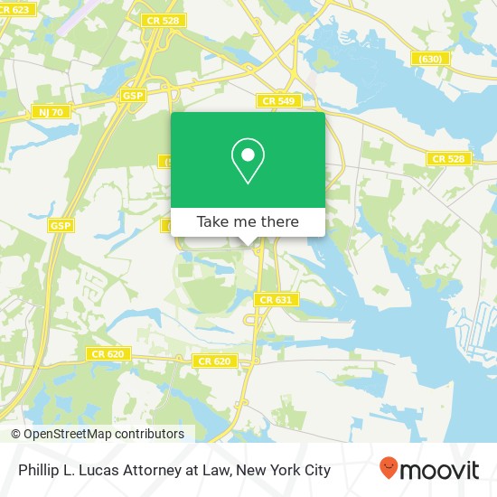 Phillip L. Lucas Attorney at Law map