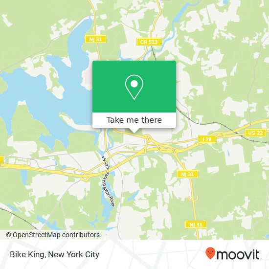 Bike King map
