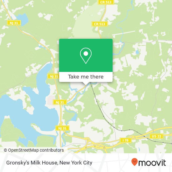 Mapa de Gronsky's Milk House