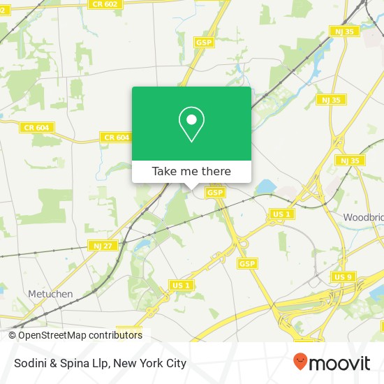 Sodini & Spina Llp map