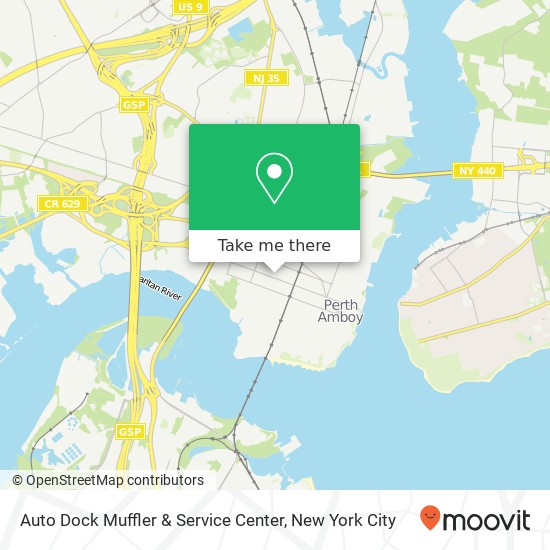 Auto Dock Muffler & Service Center map