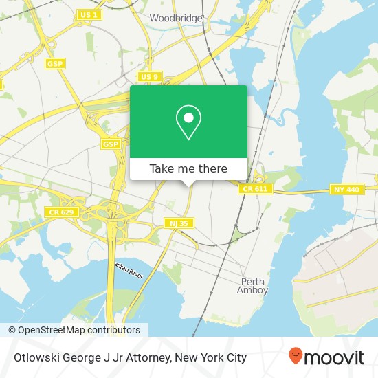 Mapa de Otlowski George J Jr Attorney