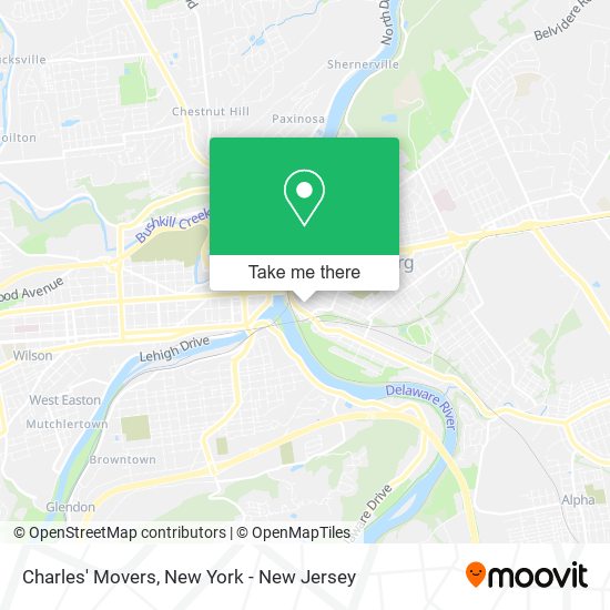 Charles' Movers map