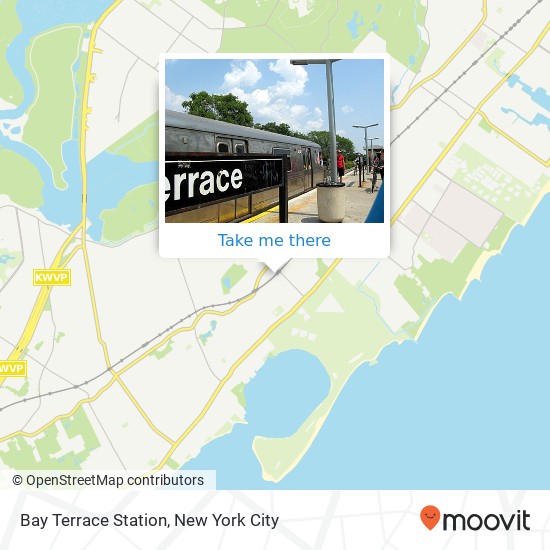 Mapa de Bay Terrace Station