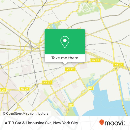 A T B Car & Limousine Svc map