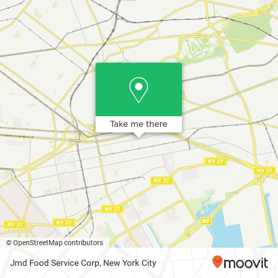 Mapa de Jmd Food Service Corp