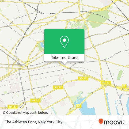 Mapa de The Athletes Foot