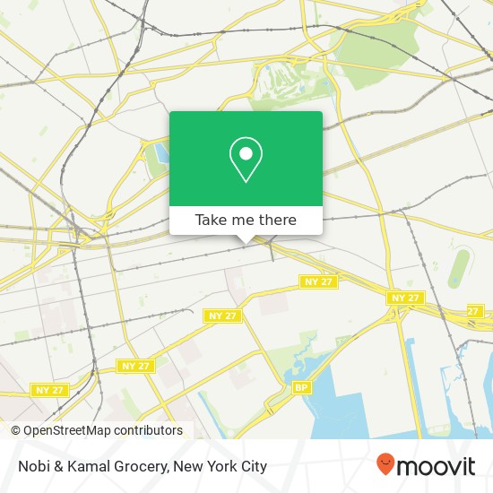 Nobi & Kamal Grocery map