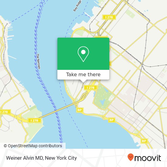 Weiner Alvin MD map