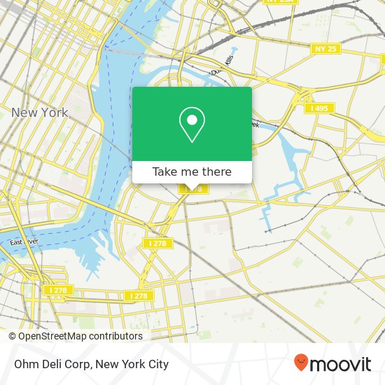 Mapa de Ohm Deli Corp